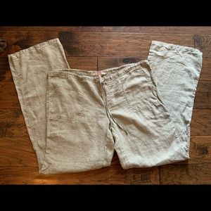 Victoria’s Secret linen drawstring pants